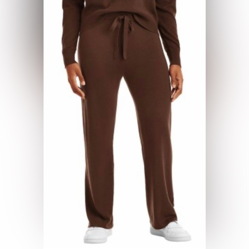 LUXURY- MEMBER’S MARK Cashmere Blend Women’s Wide Leg Lounge Pants